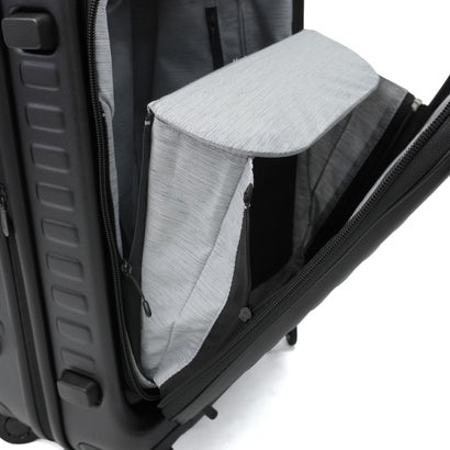 正規品10年保証 スーツケース 機内持ち込み フロントオープン Sサイズ キャリーケース 軽量 軽い 拡張 おしゃれ TSAロック 37L-42L拡張可能 Cubo Small SRefresh （ブラック）｜詳細画像