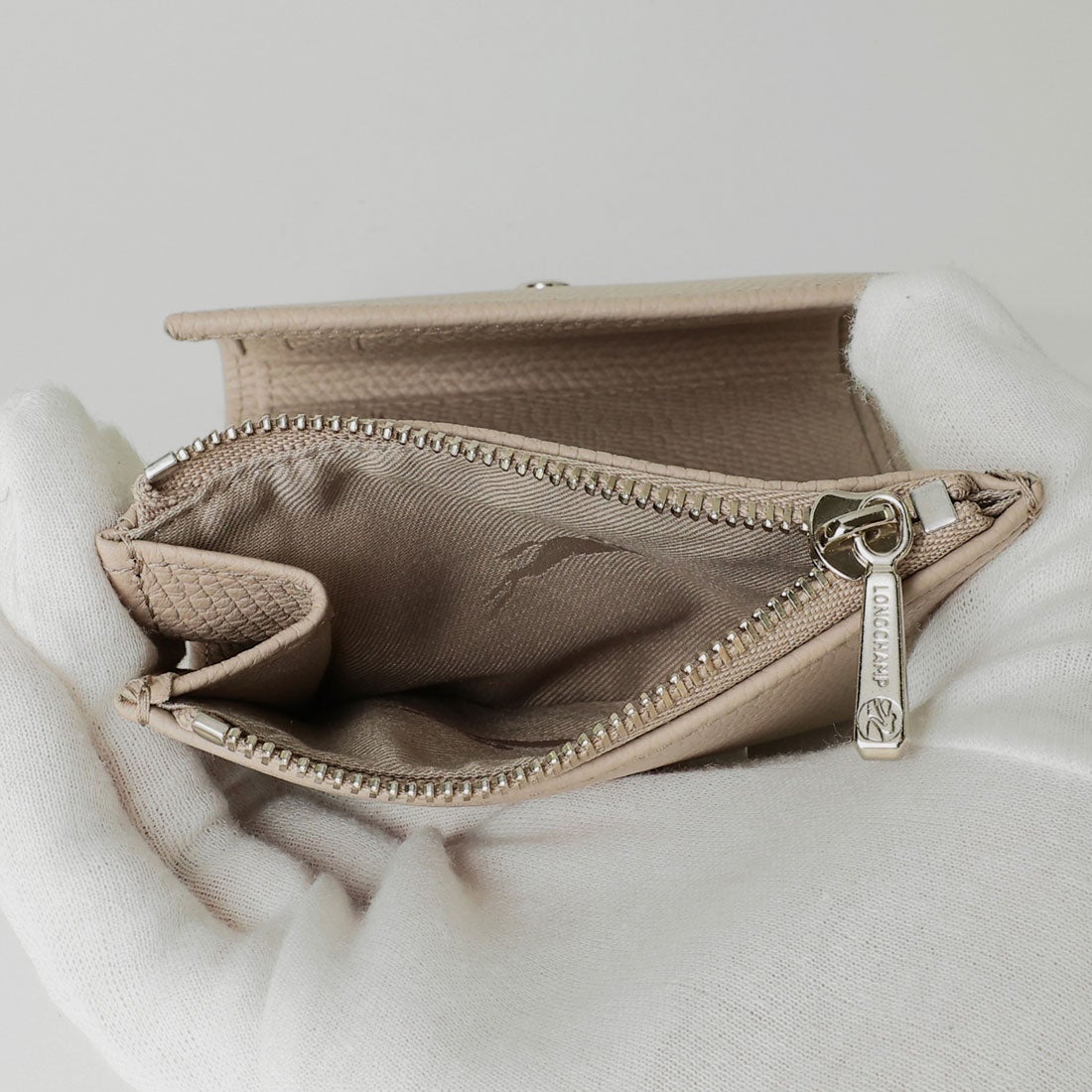 ロンシャン LONGCHAMP 3つ折り財布 ル ロゾ コンパクト ウォレット