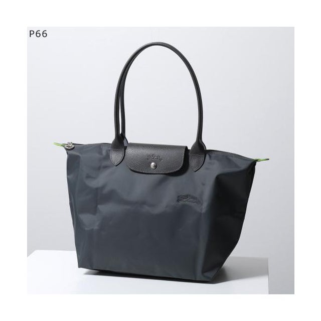 Longchamp トートバッグ LE PLIAGE GREEN L1899 919 （P66/Graphite-グレー）