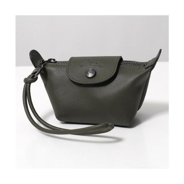 Longchamp コインケース ル プリアージュ エクストラ 30053 987 （549/Sapin-カーキ）