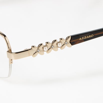 アザロ AZZARO メガネ 眼鏡 アイウェア レディース メンズ （ゴールド）｜詳細画像