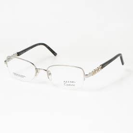 メガネ 眼鏡 アイウェア レディース メンズ （シルバー）