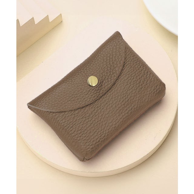 本革カードケース（ブラウン）