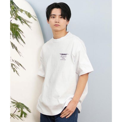 ロスト LOST LOST 半袖 Tシャツ メンズ バックプリント ブランドロゴ （WHT）｜詳細画像