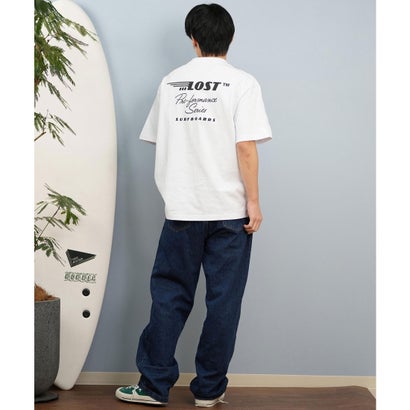 ロスト LOST LOST 半袖 Tシャツ メンズ バックプリント ブランドロゴ （WHT）｜詳細画像