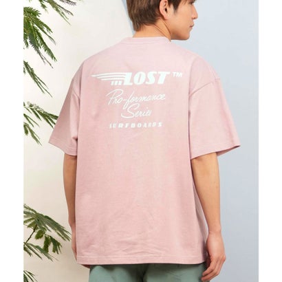 ロスト LOST LOST 半袖 Tシャツ メンズ バックプリント ブランドロゴ （PNK）｜詳細画像