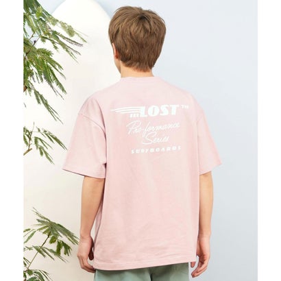 ロスト LOST LOST 半袖 Tシャツ メンズ バックプリント ブランドロゴ （PNK）｜詳細画像