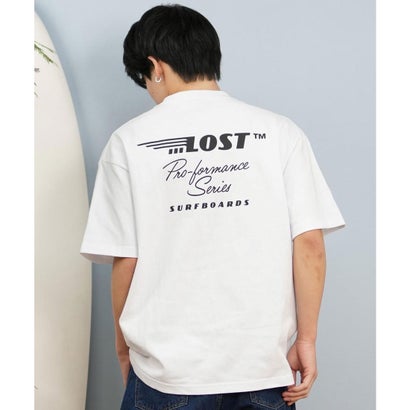 ロスト LOST LOST 半袖 Tシャツ メンズ バックプリント ブランドロゴ （CHA）｜詳細画像