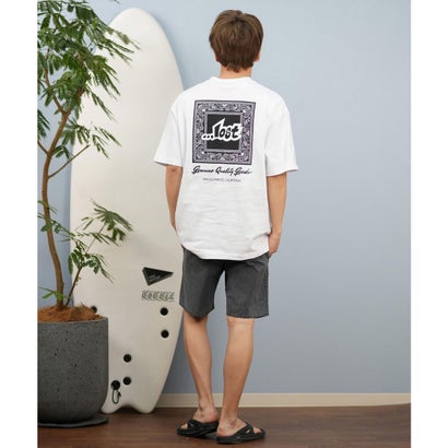 LOST 半袖 Tシャツ メンズ バックプリント ボックスロゴ （CBK）｜詳細画像