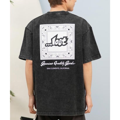 LOST 半袖 Tシャツ メンズ バックプリント ボックスロゴ （CBK）｜詳細画像
