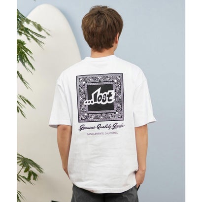 LOST 半袖 Tシャツ メンズ バックプリント ボックスロゴ （CBK）｜詳細画像