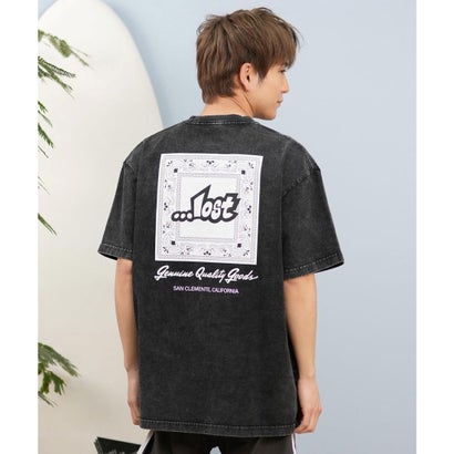 LOST 半袖 Tシャツ メンズ バックプリント ボックスロゴ （CBK）｜詳細画像