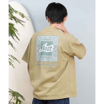 LOST 半袖 Tシャツ メンズ バックプリント ボックスロゴ （CBK）｜詳細画像