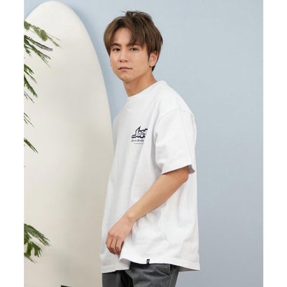 LOST 半袖 Tシャツ メンズ バックプリント ボックスロゴ （WHT）｜詳細画像