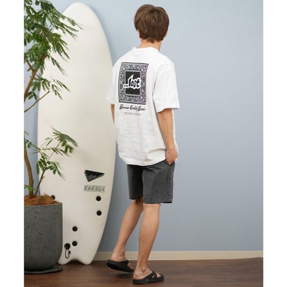 LOST 半袖 Tシャツ メンズ バックプリント ボックスロゴ （WHT）｜詳細画像