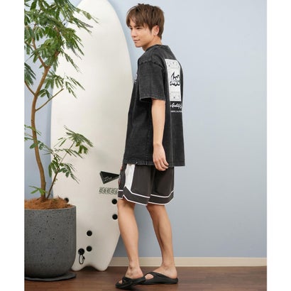 LOST 半袖 Tシャツ メンズ バックプリント ボックスロゴ （WHT）｜詳細画像