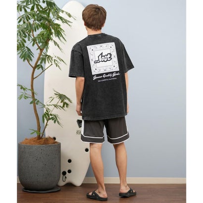 LOST 半袖 Tシャツ メンズ バックプリント ボックスロゴ （WHT）｜詳細画像