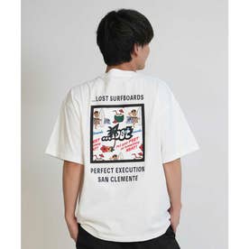 半袖 Tシャツ メンズ バックプリント MEYHEM （WHT）