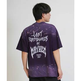 半袖 Tシャツ メンズ バックプリント MEYHEM （PUR）