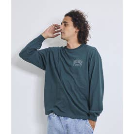 長袖 Tシャツ ロンT メンズ BACK STACKED （MOSS）
