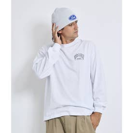 長袖 Tシャツ ロンT メンズ BACK STACKED （WHT）