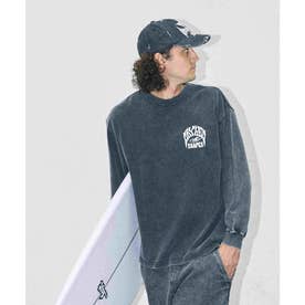 長袖 Tシャツ ロンT メンズ バックプリント MEYHEM （CBLK）