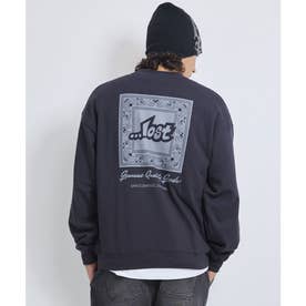 トレーナー スウェット メンズ バックプリント SPACER CREW （OBLK）