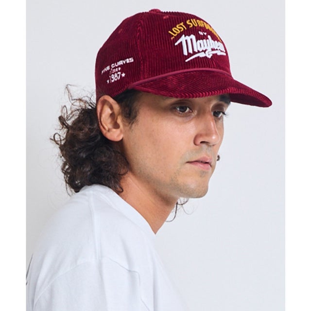 キャップ コーデュロイ ビルダーズキャップ LMA6F1110 （11RED）