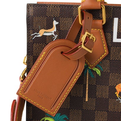トートバッグ ダミエ LV × ザ・ダージリン リミテッド サックプラ ミニ N40862 （ブラウン）｜詳細画像