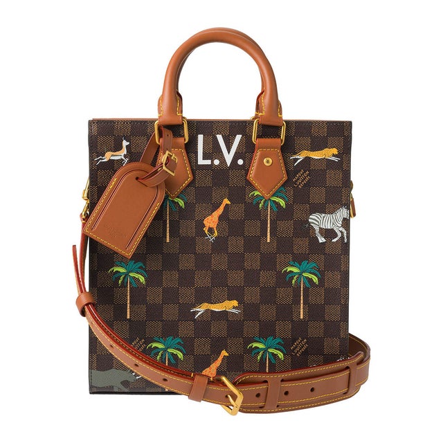 トートバッグ ダミエ LV × ザ・ダージリン リミテッド サックプラ ミニ N40862 （ブラウン）