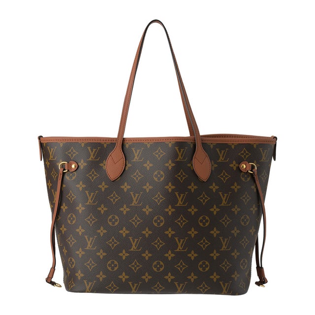 トートバッグ モノグラム NEVERFULL INSIDE OUT MM M28352 （タン）