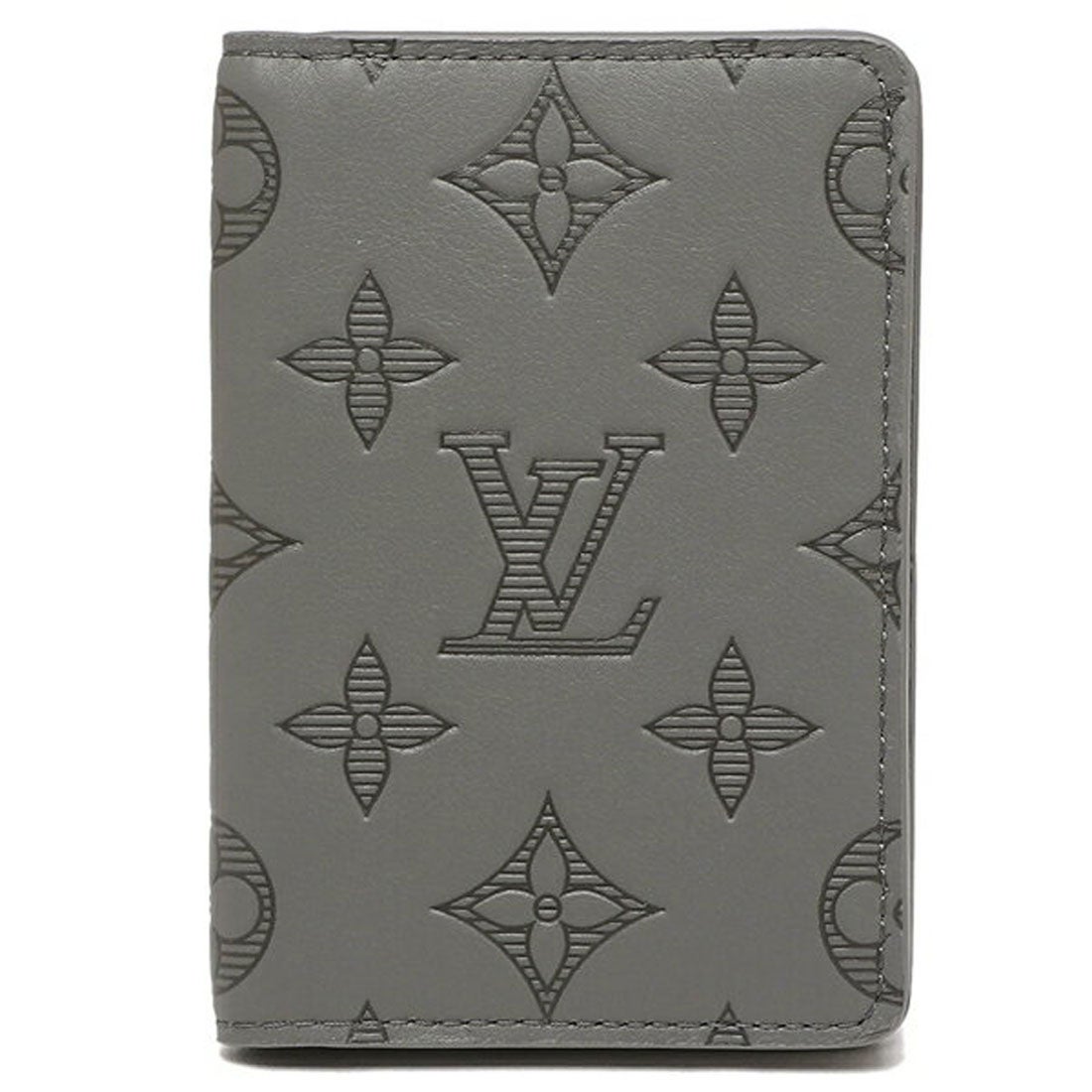ルイ ヴィトン Louis Vuitton カードケース 名刺入れ オーガナイザードゥポッシュ モノグラム グレー メンズ LOUIS VUITTON  M81382 一粒万倍日 （グレー）