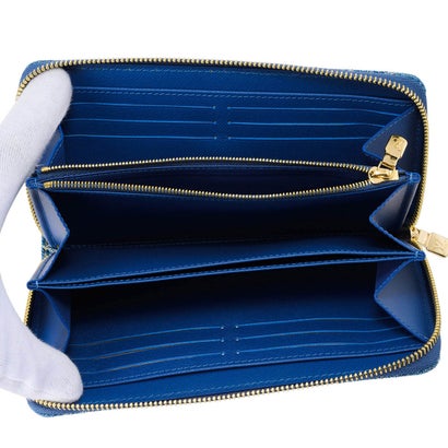 長財布(ラウンドファスナー) モノグラム・チェリーデニム LV×TM ジッピー・ウォレット M23161 （ブルー）｜詳細画像