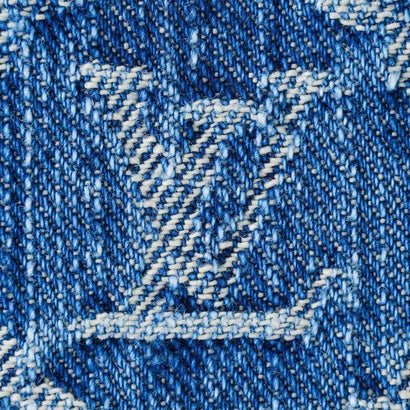 長財布(ラウンドファスナー) モノグラム・チェリーデニム LV×TM ジッピー・ウォレット M23161 （ブルー）｜詳細画像