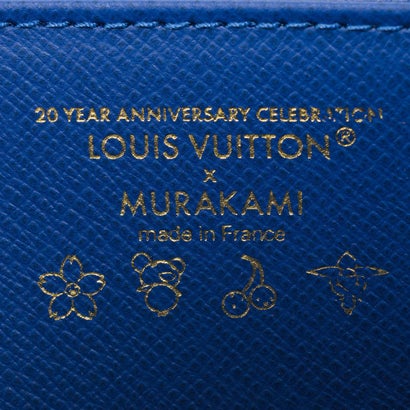 長財布(ラウンドファスナー) モノグラム・チェリーデニム LV×TM ジッピー・ウォレット M23161 （ブルー）｜詳細画像