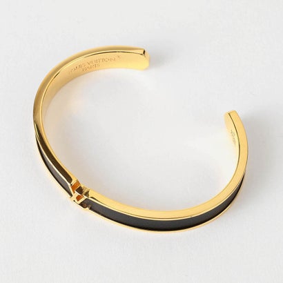 ブレスレット LV イニシャル BRACELET M1729S （ブラック/ゴールド）｜詳細画像