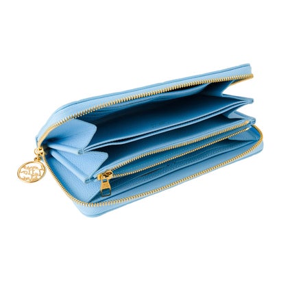 ルイ ヴィトン Louis Vuitton 長財布(ラウンドファスナー) モノグラム アンプラント レインボー ジッピー・ウォレット M28294 （グレープブルー）｜詳細画像