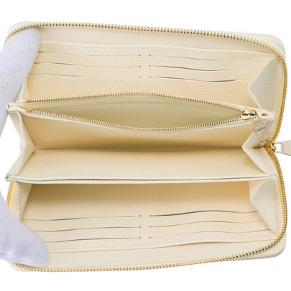 ルイ ヴィトン Louis Vuitton 長財布(ラウンドファスナー) モノグラム アンプラント ジッピー・ウォレット M28131 （ミルキーホワイト/ブルー）｜詳細画像