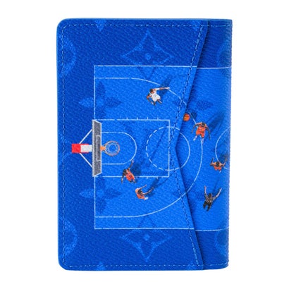 ルイ ヴィトン Louis Vuitton カードケース モノグラム バスケットボール オーガナイザー・ドゥポッシュ M26798 （ブルー）｜詳細画像