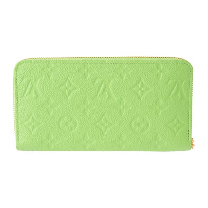 ルイ ヴィトン Louis Vuitton 長財布(ラウンドファスナー) モノグラム アンプラント レインボー ジッピー・ウォレット M27715 （アップルグリーン）｜詳細画像