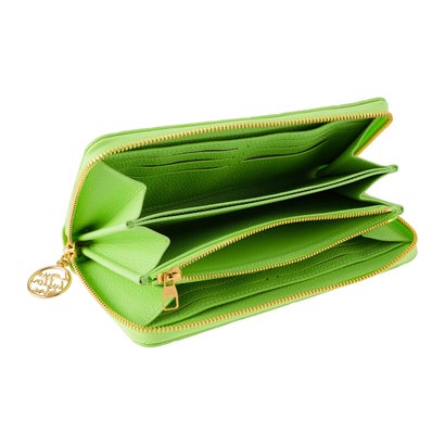 ルイ ヴィトン Louis Vuitton 長財布(ラウンドファスナー) モノグラム アンプラント レインボー ジッピー・ウォレット M27715 （アップルグリーン）｜詳細画像