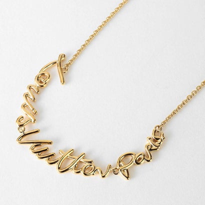ネックレス LV スクリプト NECKLACE M03525 （ゴールド）｜詳細画像