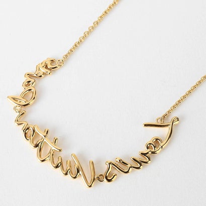 ネックレス LV スクリプト NECKLACE M03525 （ゴールド）｜詳細画像