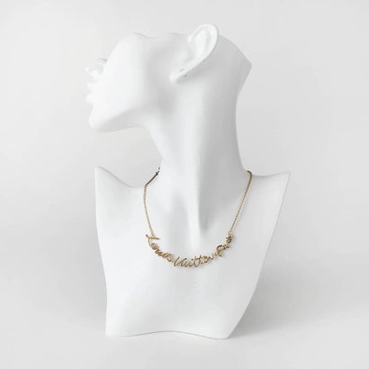 ネックレス LV スクリプト NECKLACE M03525 （ゴールド）｜詳細画像
