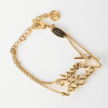 ブレスレット LV スクリプト BRACELET M1860A （ゴールド）｜詳細画像