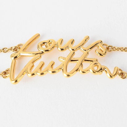 ブレスレット LV スクリプト BRACELET M1860A （ゴールド）｜詳細画像