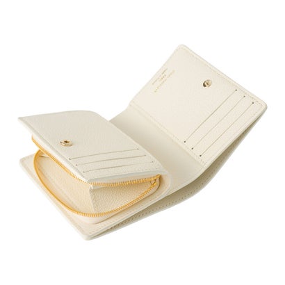 ルイ ヴィトン Louis Vuitton 2つ折り財布 モノグラム アンプラント ポルトフォイユ・クレア M28274 （ミルキーホワイト/ブルー）｜詳細画像