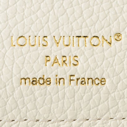 ルイ ヴィトン Louis Vuitton 2つ折り財布 モノグラム アンプラント ポルトフォイユ・クレア M28274 （ミルキーホワイト/ブルー）｜詳細画像