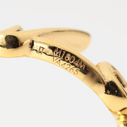 リング LV スクリプト RING 指輪 M1804M （ゴールド）｜詳細画像