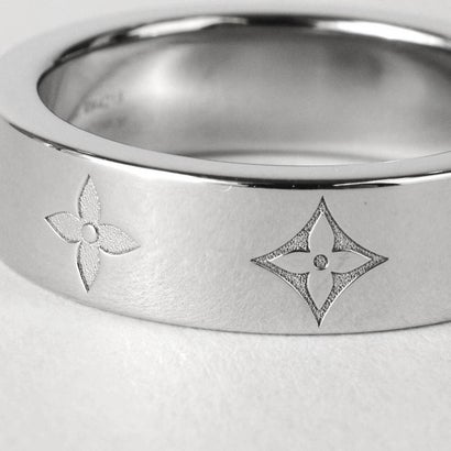 リング LV モザイク THIN RING 指輪 M1670M （シルバー）｜詳細画像